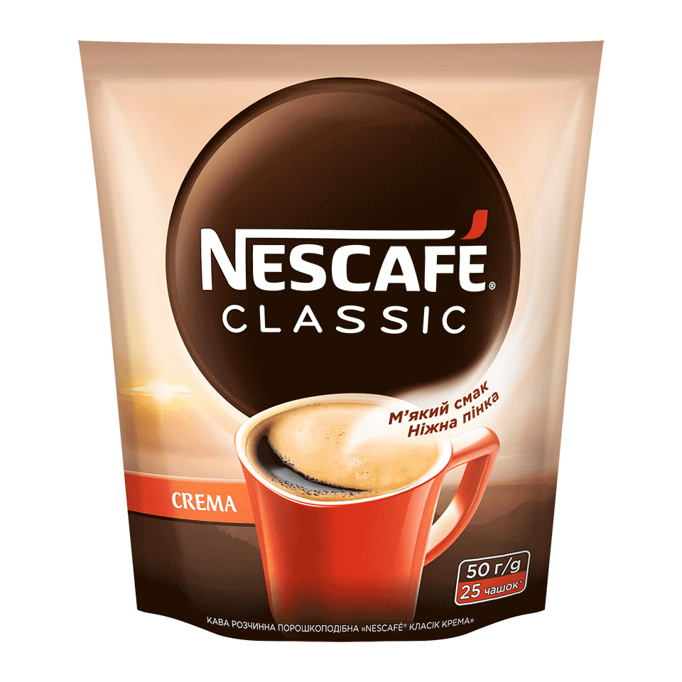 кава нескафе класік крема