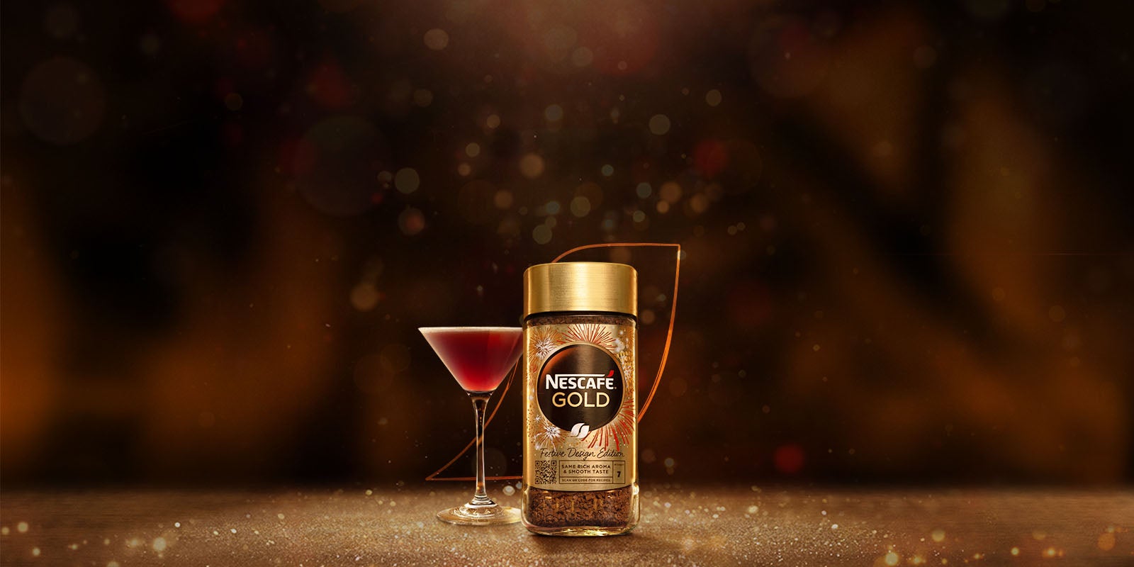 coffee mocktail with NESCAFÉ GOLD
