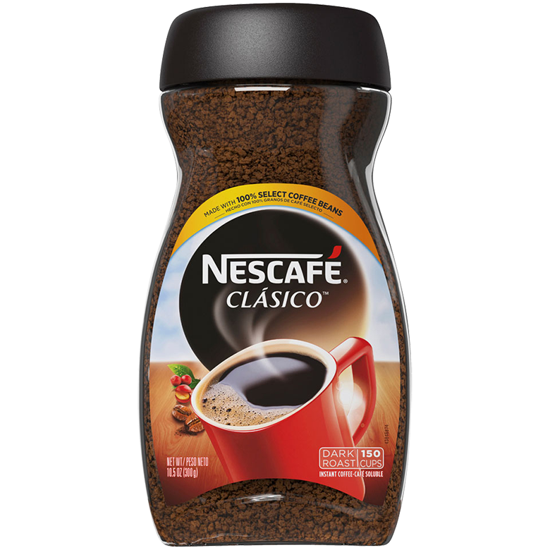 Dark Roast Instant Coffee 10.5 oz Jar- CLÁSICO™ | NESCAFÉ®