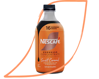 texto alternativo naranja nescafé 