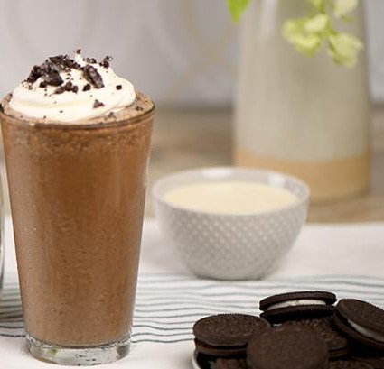 Cookie and Coffee Frappe