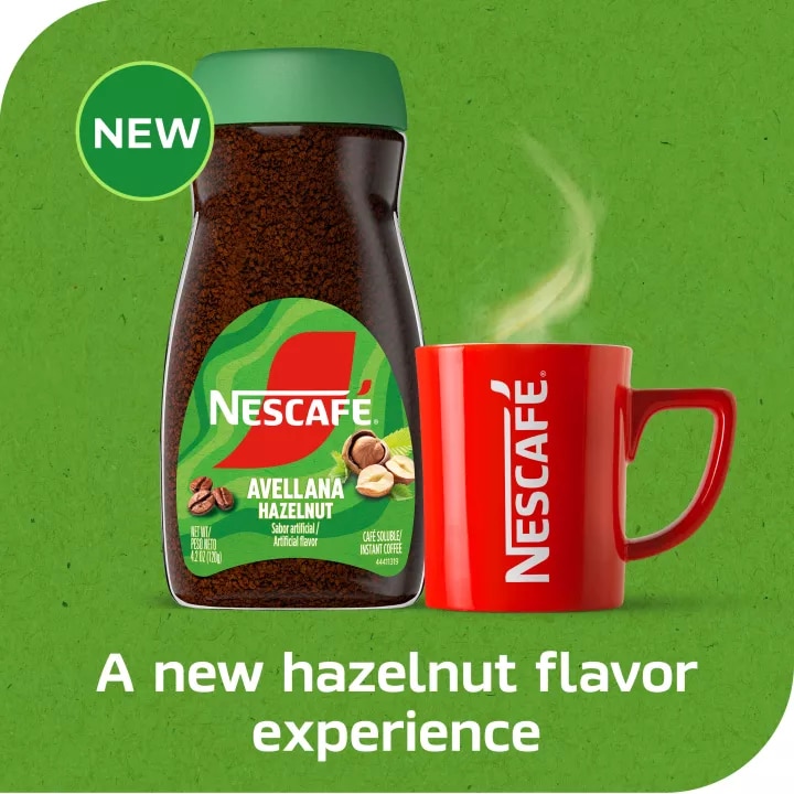 Hazelnut Flavored Instant Coffee