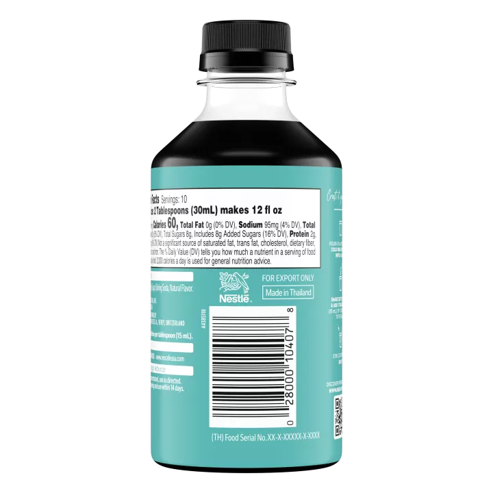 Front Left view of NESCAFE Espresso Concentrate Vanilla Coffee 300ml Bottle product.