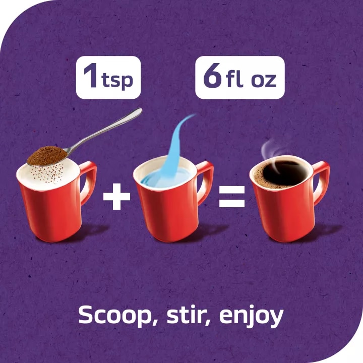 Café instantáneo sabor a moca