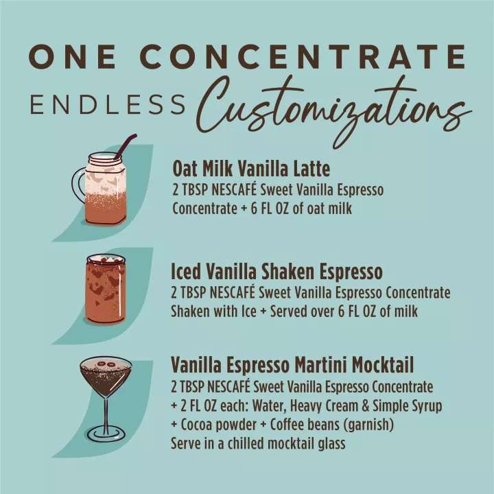 Espresso Concentrate Sweet Vanilla