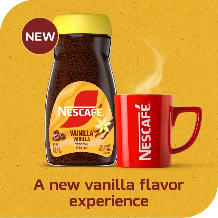 Vanilla Flavored Instant Coffee