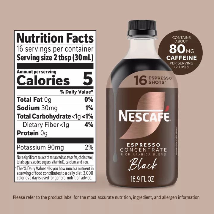 Espresso Concentrate Black