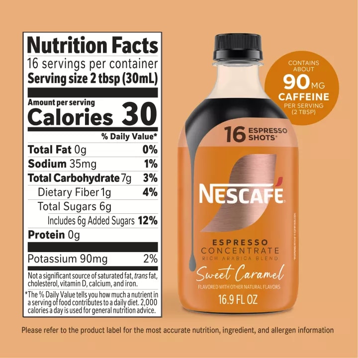Espresso Concentrate Sweet Caramel