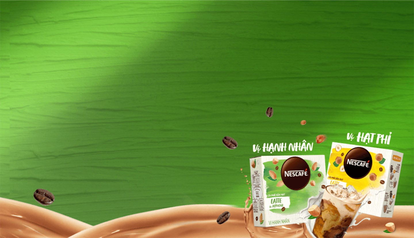 NESCAFÉ LATTE SỮA HẠT – THƠM NGON SÁNH MỊN_ KV_banner