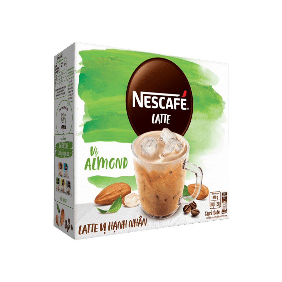 NESCAFÉ LATTE SỮA HẠT VỊ HẠNH NHÂN
