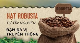Hạt Robusta đậm đà vị truyền thống từ Tây Nguyên