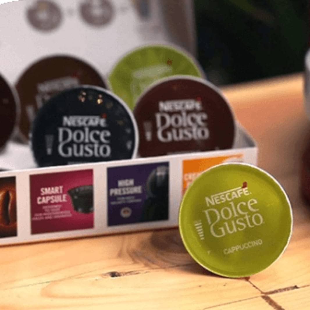 Cà phê viên nén NESCAFÉ Dolce Gusto là cách pha cà phê hạt ngon không cần dùng máy pha truyền thống.