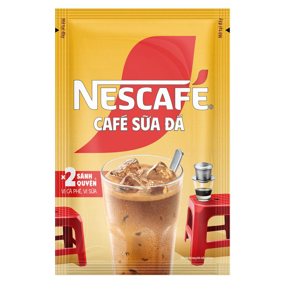 *Cà phê sữa NESCAFÉ 4