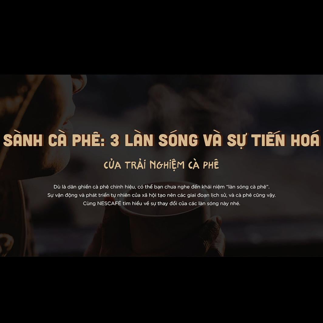 3 làn sóng và sự tiến hóa của trải nghiệm cà phê