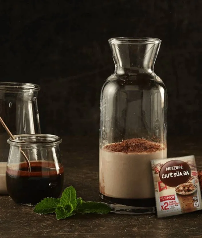 Cà Phê Sữa Bạc Hà Đá Xay