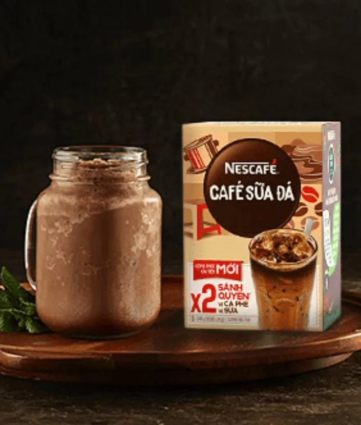Cà Phê Sữa Bạc Hà Đá Xay