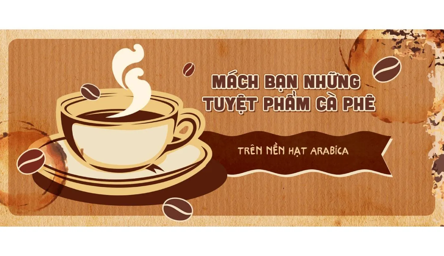 Mách bạn những tuyệt phẩm cà phê trên nền hạt Arabica
