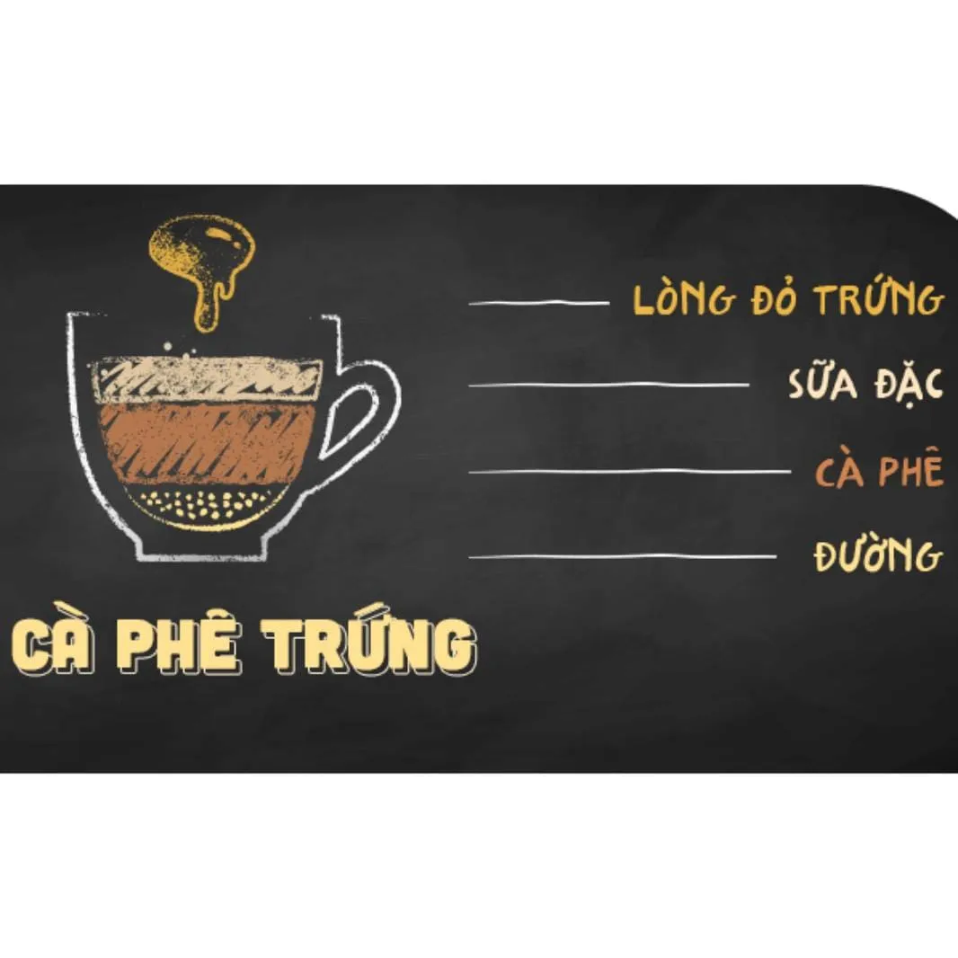 Cà phê trứng - Việt Nam
