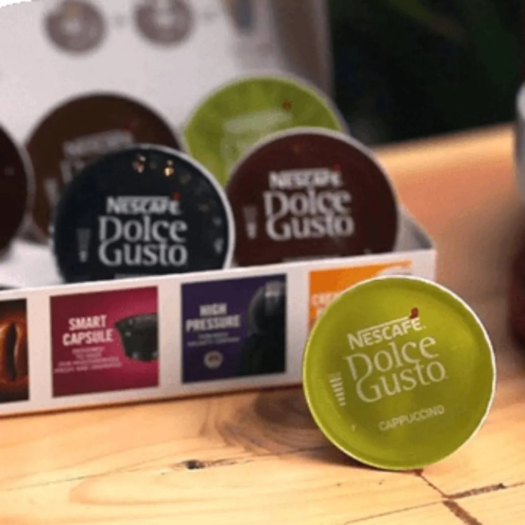 Cà phê viên nén NESCAFÉ Dolce Gusto là cách pha cà phê hạt ngon không cần dùng máy pha truyền thống.