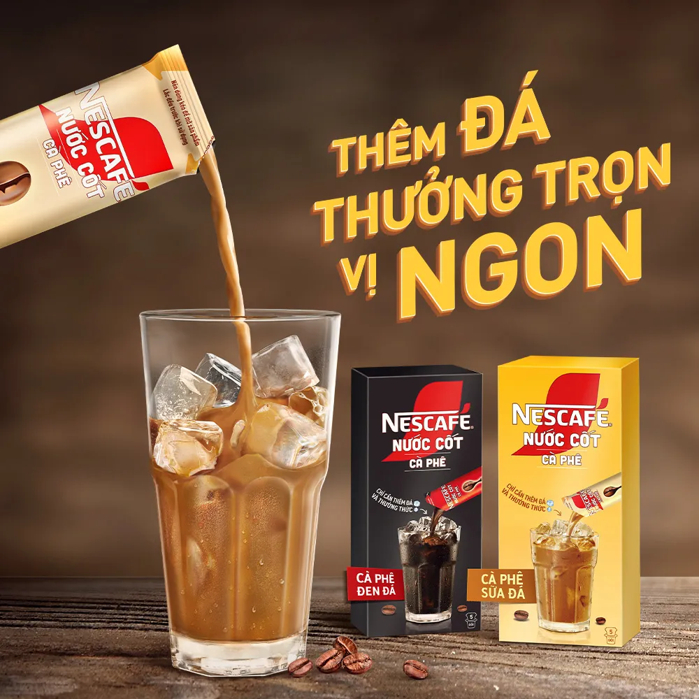 Thêm đá thưởng trọn vị ngon