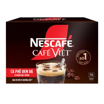 *Cà phê đen hòa tan NESCAFÉ CAFÉ VIỆT 1