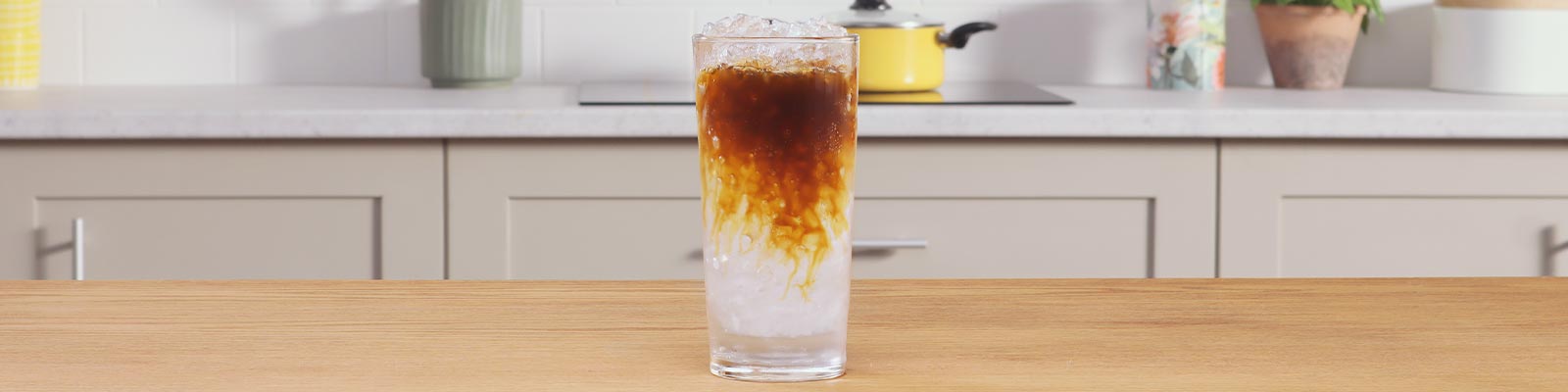 Refreshing Sparkling Iced Coffee Desktop