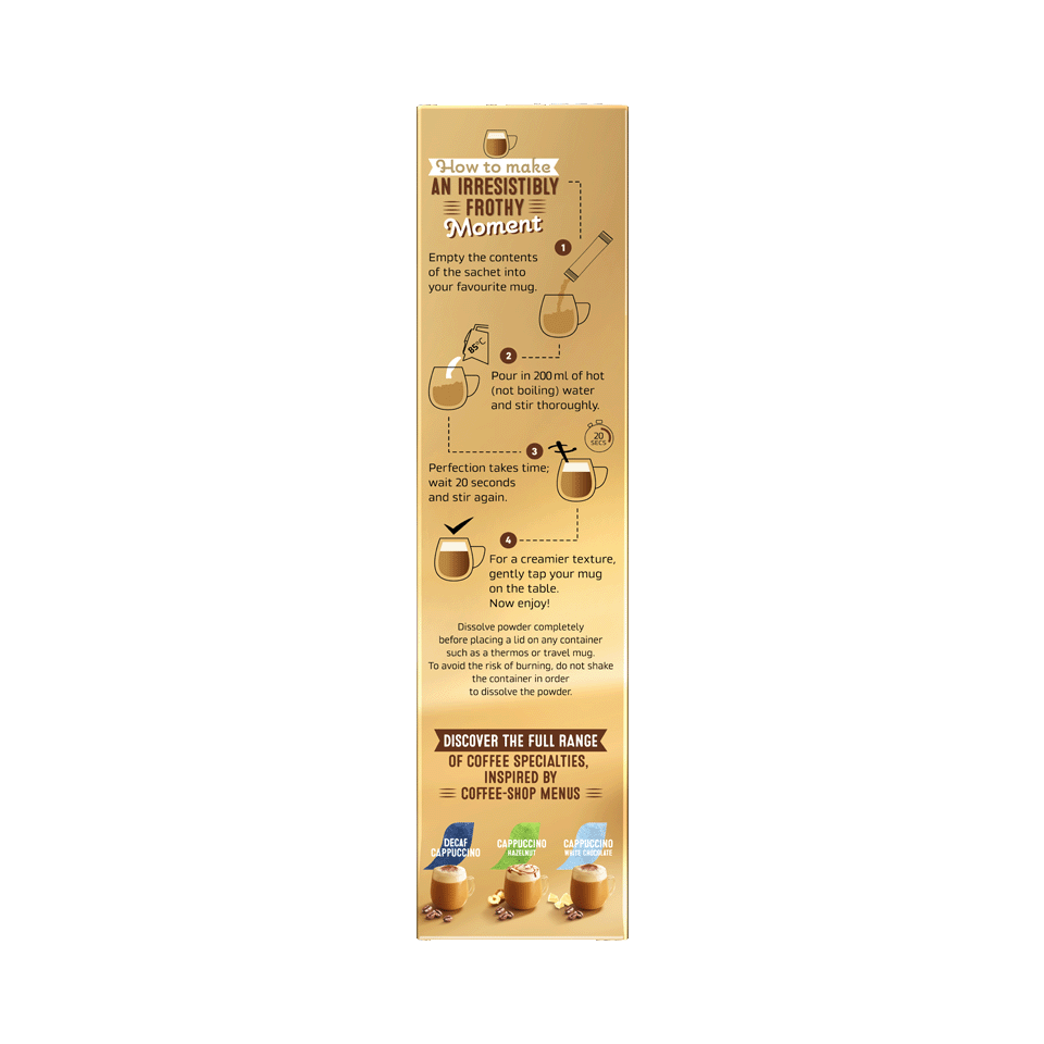 Nescafé Gold cappuccino coffee