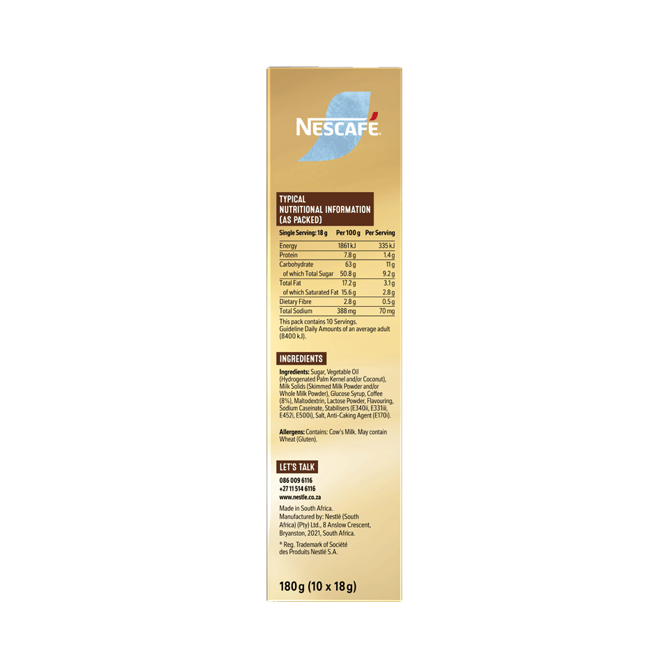 NESCAFÉ GOLD Cappuccino White Choc