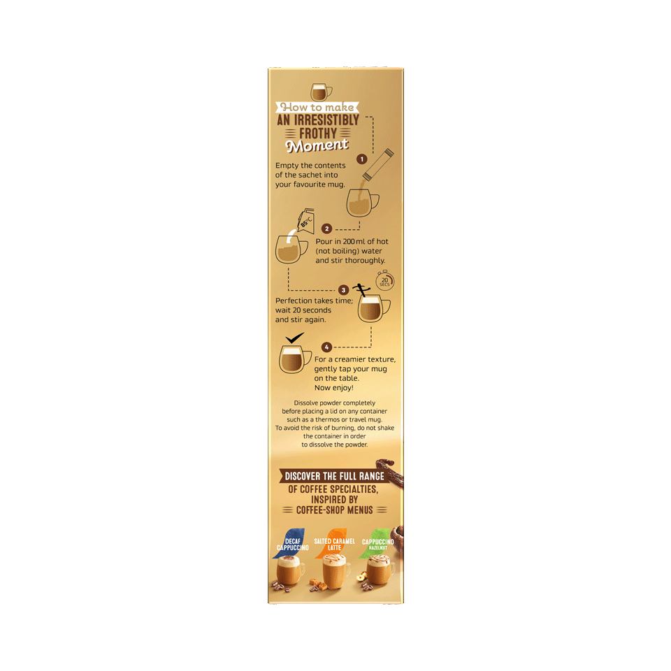 NESCAFÉ GOLD Cappuccino Vanilla Latté