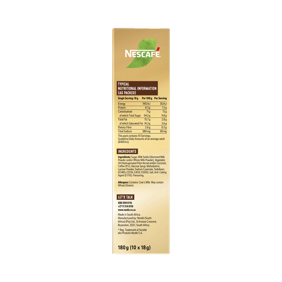 NESCAFÉ GOLD Cappuccino Hazelnut