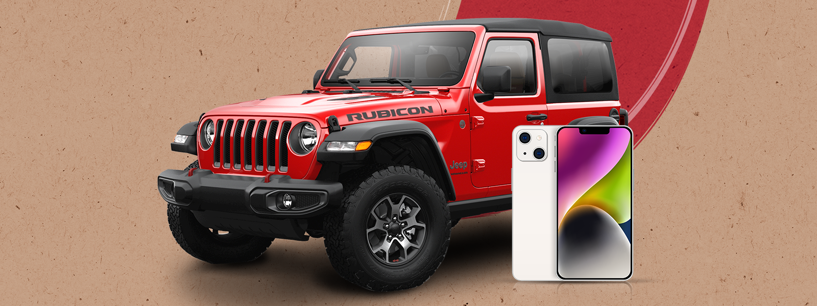 win a jeep or iphone 14s