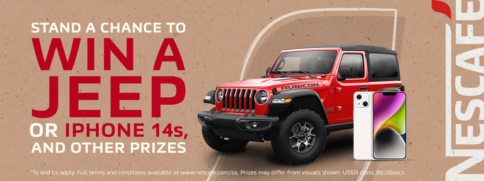 win a jeep or iphone 14s
