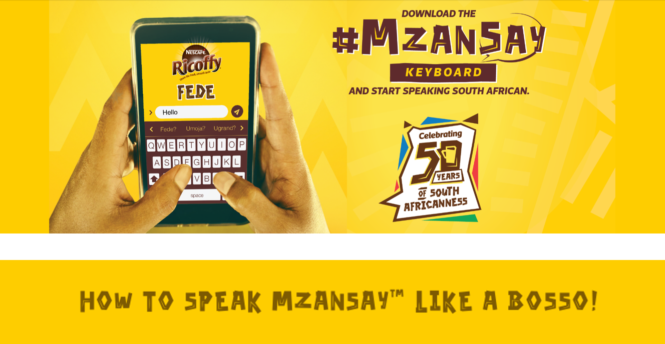 Download the Mzansay Keyboard