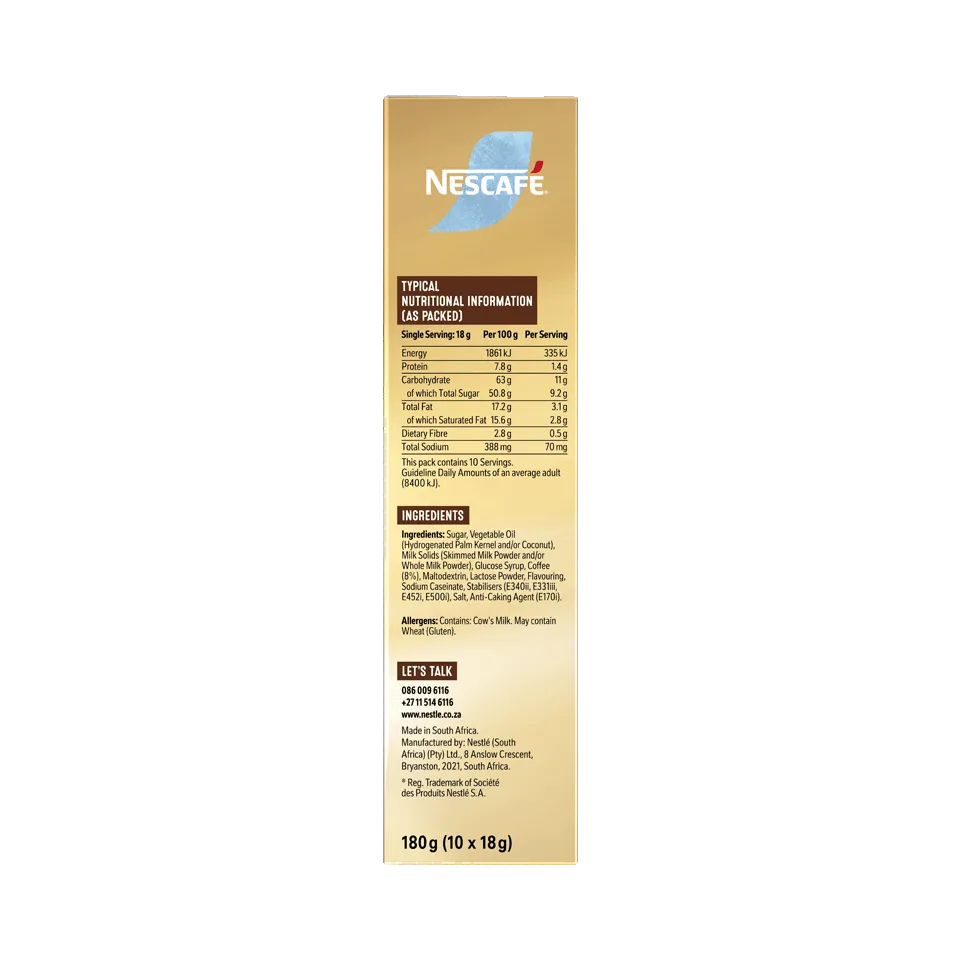 NESCAFÉ GOLD Cappuccino White Choc