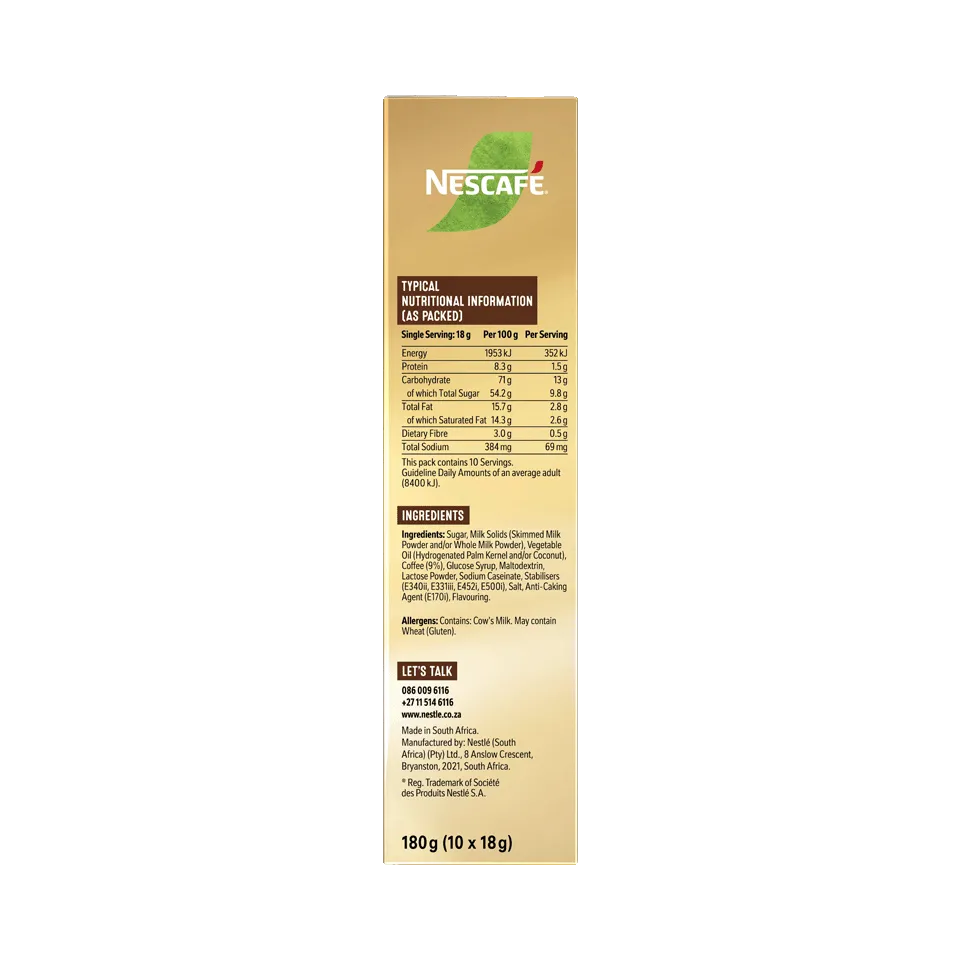 NESCAFÉ GOLD Cappuccino Hazelnut